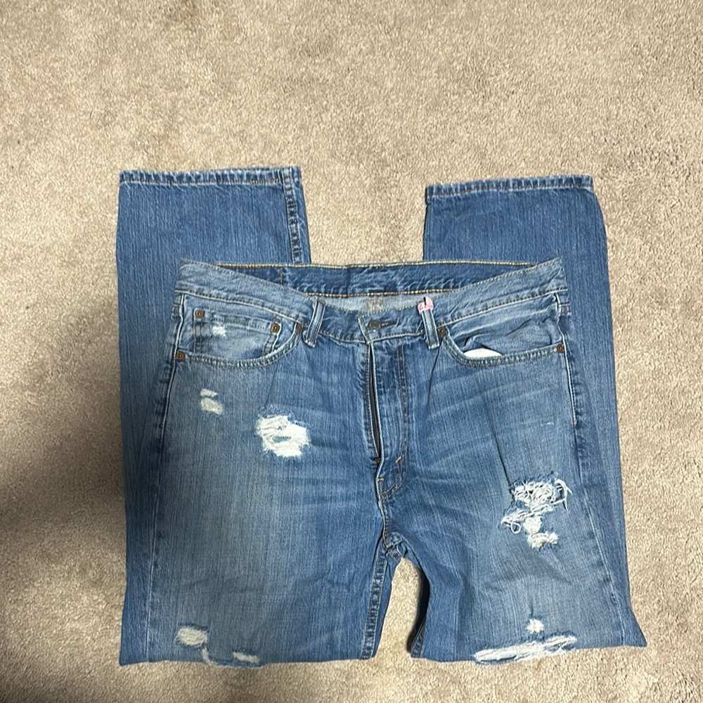 Levi's Men's Relaxed Fit Blue Jeans